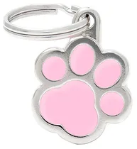 Medalha de Identificação Myfamily Classic Pé MF41PINK - Rosa