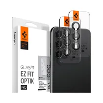 Protector de Lente Spigen Glastr Ez Fit Optik Pro para Samsung Galaxy S23/S23+ AGL05962 2 Pack Negro