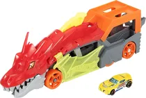 Reboque de Dragão Hot Wheels City - Mattel GTK42