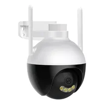 Camera de Segurança Smart Keen A18 com 2 Antenas / 3.6MM / Wifi / Microfone / Alarma / Detecçao Humana / App Icsee - Branco