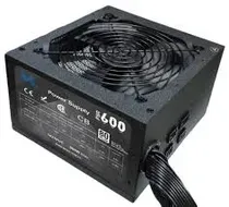 Mtek Fuente 600W PSR600 80PLUS 24P-Fan 12CM-PCI-Exp  Mtek Fuente...