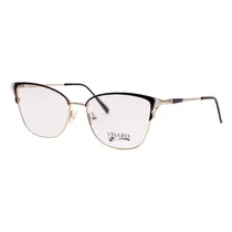 Armação para Óculos de Grau RX Visard FK1582 54-16-140 C1 - Dourado/Preto