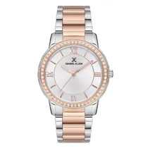 Relogio Feminino Analógico Daniel Klein DK.1.12698-4 Prateado