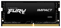 Memória para Notebook Kingston Fury Impact 16GB/3200MHZ DDR4 KF432S20IB/16