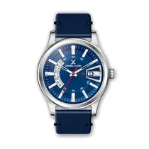 Relógio Analógico Masculino Daniel Klein Premium DK.1.12449-2 - Azul e Prata