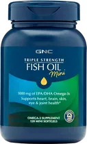 GNC Triple Strength Fish Oil Mini - 120 Cápsulas