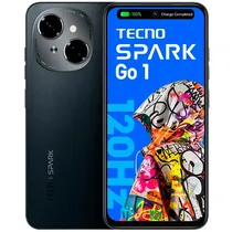 Celular Tecno Spark Go 1 KL4 Dual Sim de 64GB/3GB Ram de 6.67" 13MP/8MP - Startrail Black