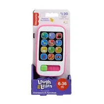 Mattel Bebes Fisher Price Ríe Y Aprende Smartphone de Aprendizaje Rosa Detalles En El Producto 3M+ Multicolor  Mattel Bebe...
