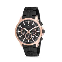 Relógio Analógico Masculino Daniel Klein Exclusive DK12146-3 - Preto e Dourado