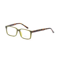 Armação para Óculos de Grau Asolo Mod.AS001 Tam. 55-16-140MM - Animal Print/Verde