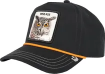 Boné Goorin Bros 101-1257 Wise Owl 100 Wise Ass Black