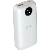 Carregador Portátil Joog Powerbank 10K-JG1 / 10000MAH / 22.5W / 1X USB-C / 1X USB-A - Branco