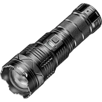 Lanterna Smiling Shark SD-5990 Multi Funcion Preto  Lanterna Sm...