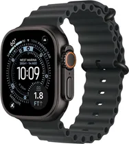 Apple Watch Ultra 3 GPS+Cellular 49MM Caixa Titânio Black Pulseira Ocean Band MF0J4LW