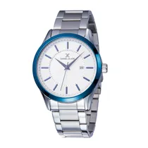 Relógio Analógico Masculino Daniel Klein Premium DK12020-6 - Prata e Azul