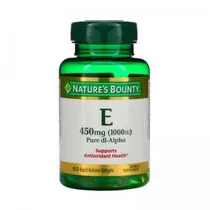 Vitamina e 450MG/1000UI Pure DL-Alpha Nature’s Bounty 60 Softgels