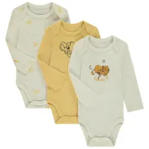 Body para Bebê Orchestra HNAYM4-Ecr - Masculino (3 Unidades)