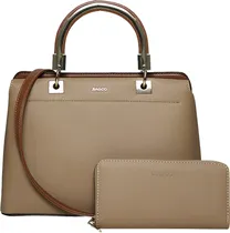 Bolsa Bagco BX012306024C Beige - Feminina