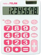 Calculadora Milan 8 Dígitos 151708WBL - Branco