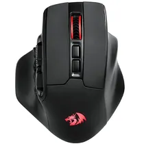 Mouse Gaming Sem Fio Redragon Aatrox M811 Pro USB Até 26.000 Dpi com Backlight RGB - Preto