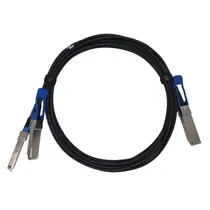 F. M QSFP28-100G/2QSFP-CU2M 30AWG Cabo Conexão Direta 2M