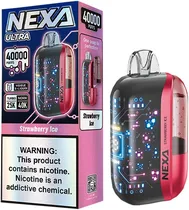 Vape Descartável Nexa Ultra Strawberry Ice 40000 Puffs
