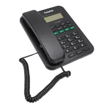 Telefone Pashaphone KX-T7003CID Bina - Preto