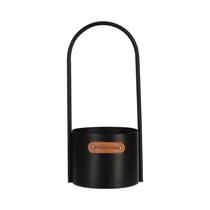 Maceta Colgante de Metal KPM 033775 13 X 30 CM Negro