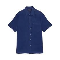 Camisa Tommy Hilfiger MW0MW37540 Daf Masculino  Camisa Tomm...