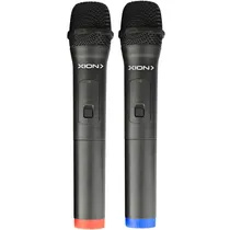 Microfone Sem Fio Xion Xi-Micwduo - Preto 2 Unidades