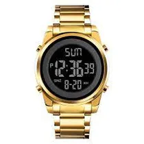 Relógio Masculino Digital Skmei 2145 GDBK Ouro Preto