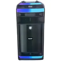 Speaker Ecopower EP-1968 8" BT/ USB/ Aux/ FM/ Mic/ Recargable- Negro