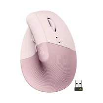 Mouse Inalámbrico Logitech 910-006472 Lift Left Ergo Rose