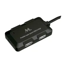 Hub USB Mtek HB8102B 4 Portas - Preto