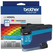 Brother Tinta LC406XL C (MFC-J6955) Cyan  Brother Tin...