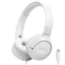 Fone de Ouvido JBL Tune 520C / com Fio - Branco
