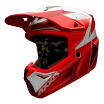 Capacete Axxis Wolf Bandit B5 - Fechado - Tamanho M - Matt Red