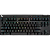 Teclado Gamer Mecânico Logitech G Pro X TKL Lightspeed RGB Sem Fio - Preto (Inglês) (920-012127)