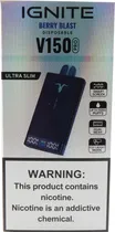 Vape Descartável Ignite V150 Pro Berry Blast 15000 Puffs