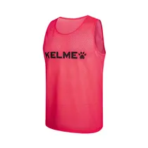 Colete de Treinamento Kelme Bibs (Adulto) Rosa Neón/Preto XL