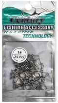 Snap Century Nickel 1# SNPC-1 com 25 Pçs