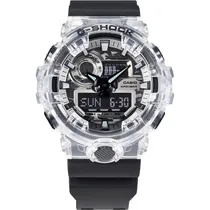 Relógio Casio G-Shock GA-700SKC-1ADR Masculino Analógico/Digital - Preto/Transparente
