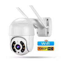 Câmera IP Icsee ABQ-A8 Prova D'Água Infravermelho Externa Wifi HD 1080P - Branca (App Icsee)