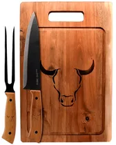 Kit Churrasco Wayu 3 Peças
