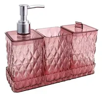 Kit BaÑo 4PC Glamour Ambar