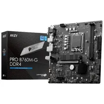 Placa Mãe 1700 MSI B760M-G Pro DDR4 HDMI/DP  Placa Mãe 1...