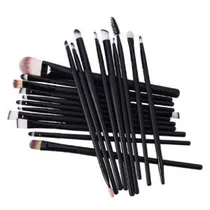 Kit de Pinceis Otwoo 20 PCS Preto 366206
