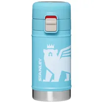 Garrafa Térmica Stanley The Flowsteady Bear Cub - Pool Blue 355ML