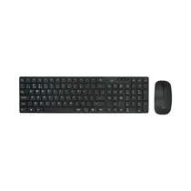 Kit Mouse Y Teclado Mtek KM-5197B-Es Negro