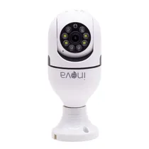 Camera de Seguranca Inova CAM-1220 Vigi Pro / Wifi / IP44 / Full HD / App Yoose - Branco